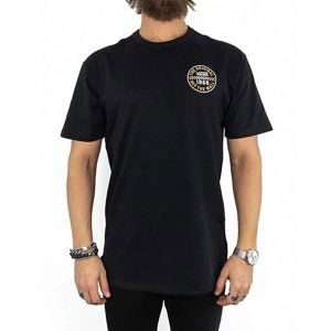 Vans tričko Off The Wall Checker Circle Ss Tee black Velikost: L