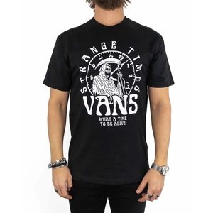 Vans tričko Strange Times Ss Tee black Velikost: M