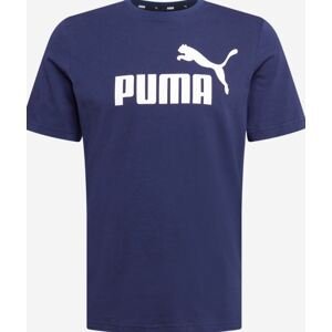Puma tričko Ess Logo Tee blue Velikost: XL