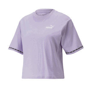 Puma tričko Power Tape Tee purple Velikost: L