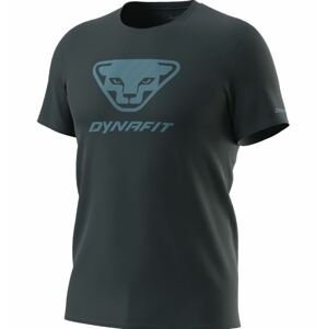 Dynafit tričko Graphic Co M S/S Tee blue berry Velikost: XL