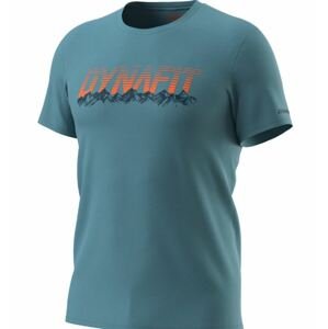 Dynafit tričko Graphic Co M S/S Tee storm blue Velikost: XXL