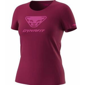 Dynafit tričko Graphic Co W S/S Tee beet red Velikost: 38