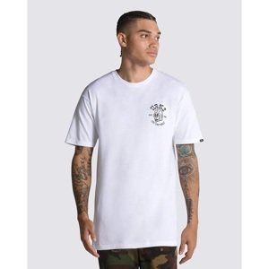 Vans tričko Shaken Skull Ss Tee white Velikost: XL