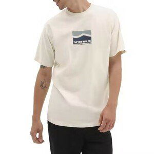 Vans tričko Center Sidestripe Ss Tee antique white Velikost: L