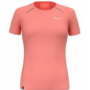 Salewa tričko Pedroc Dry Hybrid T-Shirt lantana pink Velikost: 34