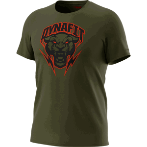 Dynafit tričko Graphic Cotton olive night Velikost: 2XL