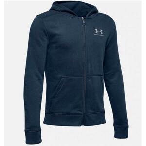 Under Armour - mikina EU Cotton Fleece Full Zip navy Velikost: YSM