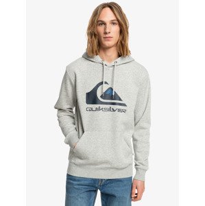 Quiksilver mikina Big Logo Hood athletic heather Velikost: XL