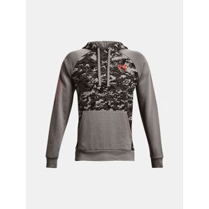 Under Armour mikina Rival Flc Camo Script Hd gry Velikost: MD