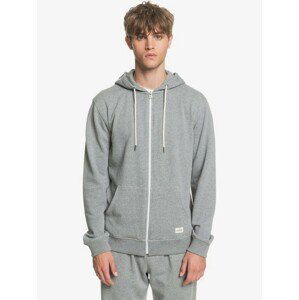 Quiksilver mikina Essentials Zip Terry light grey Velikost: S