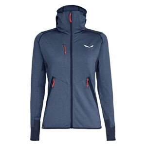 Salewa mikina Agner Hybrid Pl/Dst W Fz Hodie navy blazer Velikost: 34