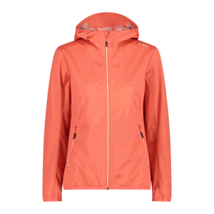 CMP bunda Woman Jacket Fix Hood orange Velikost: 38