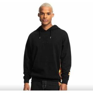 Quiksilver mikina Surfer Boy Checker Hoodie black Velikost: XXL