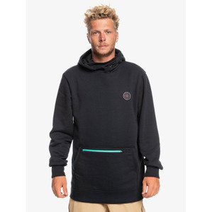 Quiksilver mikina Big Logo Tech Hoodie black Velikost: XL