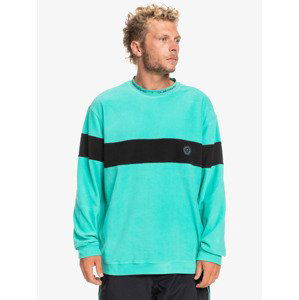 Quiksilver mikina Flame On Fleece pool green Velikost: XL