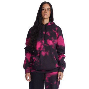 DC mikina Cloudy Hoodie black fuchsia Velikost: L