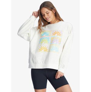 Roxy mikina Morning Hike F snow white Velikost: XL