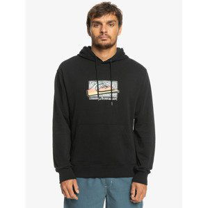 Quiksilver mikina Retro Fade Hoodie black Velikost: M