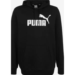 Puma mikina Ess Big Logo Hoodie Tr black Velikost: M