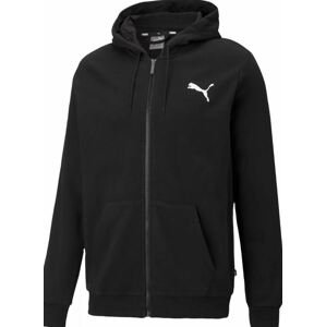 Puma mikina Ess Small Logo Hoodie black Velikost: XXL