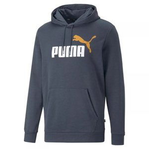 Puma mikina Ess 2 Col Big Logo Hoodie Tr blue Velikost: XL