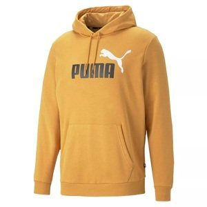 Puma mikina Ess 2 Col Big Logo Hoodie Tr beige Velikost: XL