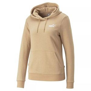 Puma mikina Ess Embroidery Hoodie Tr beige Velikost: L