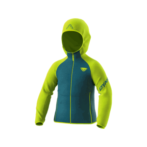 Dynafit mikina Youngstar Polartec lime punch Velikost: 152