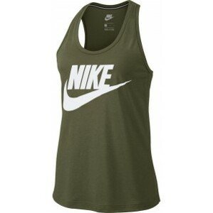 Nike - tričko BR Sportswear Essential Tank olive green Velikost: M