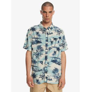 Quiksilver košeľa Airflow Viscose Ss beach glass airflow Velikost: M