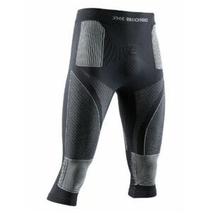 X-Bionic - nohavice T ENERGY ACCUMULATOR 4.0 PANTS 3/4 MEN Charcoal/Pearl Grey Velikost: M