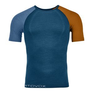 Ortovox tričko 120 Comp Light Short Sleeve M petrol blue Velikost: XXL