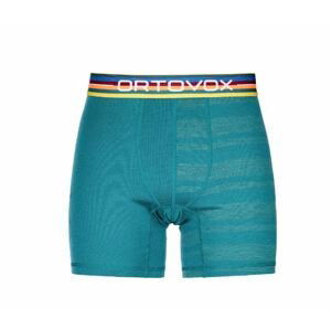 Ortovox boxerky 185 Rock'N'Wool Boxer M pacific green Velikost: M