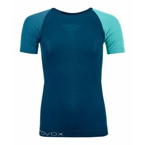 Ortovox tričko 120 Comp Light Short Sleeve W petrol blue Velikost: S