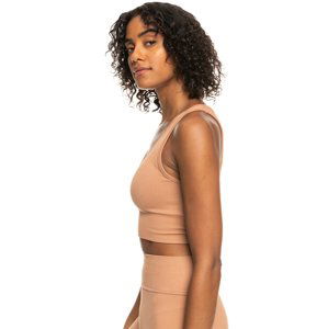 Roxy podprsenka Chill Out Seamless V mocha mousse Velikost: XS/S