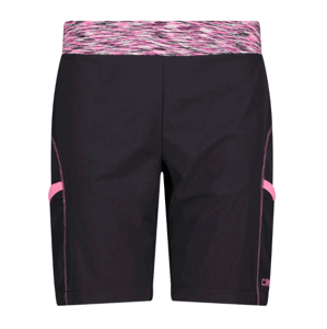 CMP šortky Woman Bermuda Tight Climb antracite pink Velikost: 36