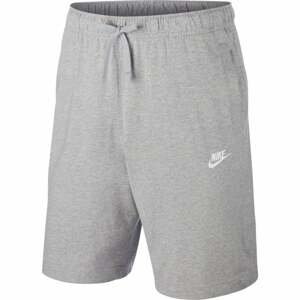 Nike šortky Shortswear Club Fleece Hr. grey Velikost: L