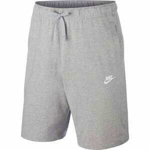 Nike šortky Shortswear Club Fleece Hr. grey Velikost: M