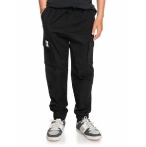 Quiksilver nohavice Back To Cargo Pant Youth black Velikost: 12