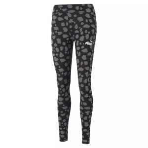 Puma legíny Ess Animal Aop Leggings black Velikost: XS