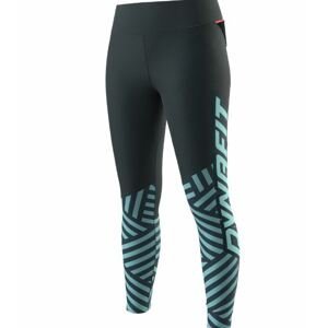 Dynafit legíny Trail Graphic Tights W blueberry Velikost: S