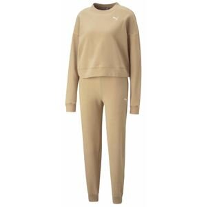 Puma súprava Loungewear Suit Tr beige Velikost: M