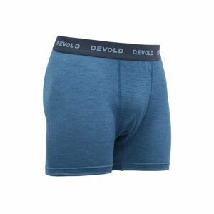 Devold boxerky Breeze Merino 150 blue melange Velikost: M