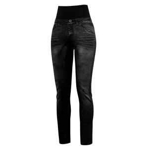 CRAZY IDEA Crazy nohavice Sound print jeans black Velikost: L