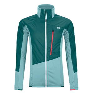 Ortovox bunda Westalpen Swisswool Hybrid Jacket W pacific green Velikost: M