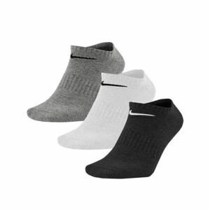 Nike ponožky Everyday Lightweight Ns 3pck black/grey/white Velikost: L
