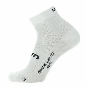 UYN ponožky Unisex Essential Low Cut Socks 2prs Pack white Velikost: 42-44