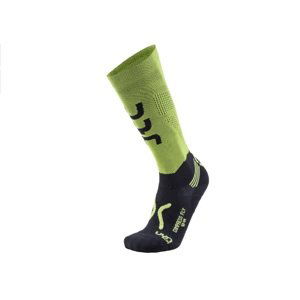 UYN - ponožky MAN RUN COMPRESSION FLY SOCKS green/black Velikost: 35-38