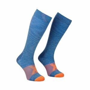 Ortovox ponožky Tour Compression Long Socks M safety blue Velikost: 42-44